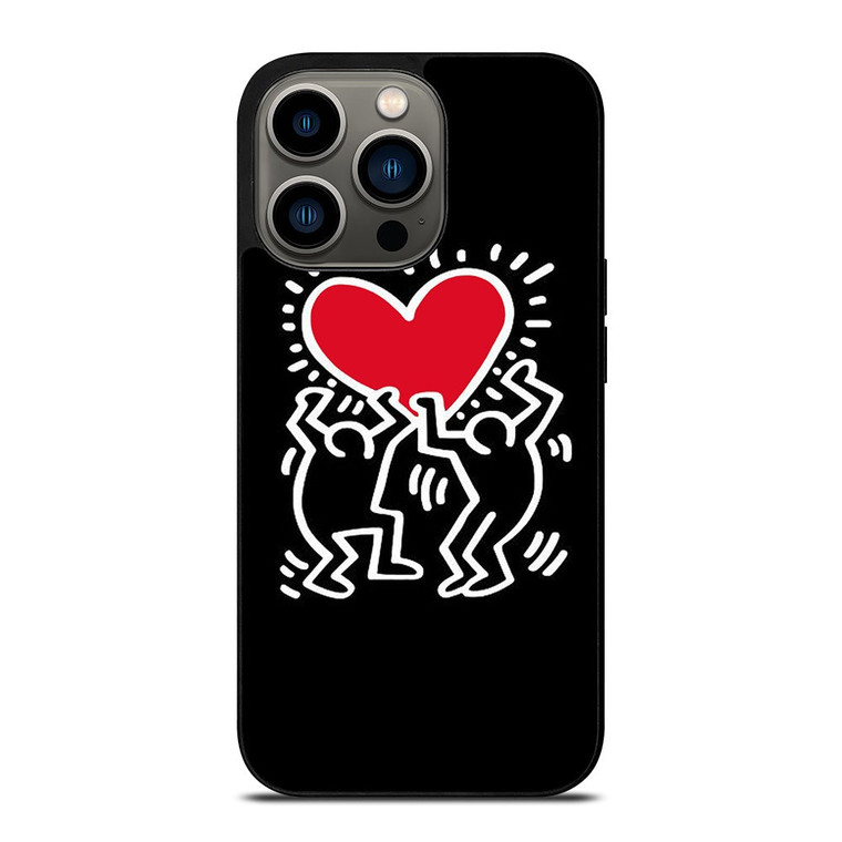 KEITH HARING LOVE iPhone 13 Pro Case Cover