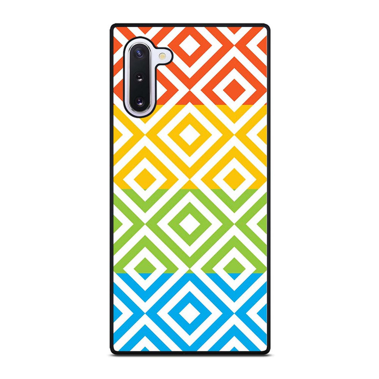 SQUARE PATTERN Samsung Galaxy Note 10 Case Cover