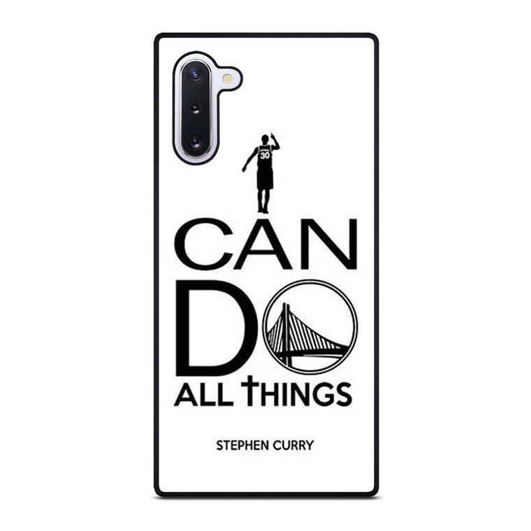 STEPHEN CURRY I CAN DO Samsung Galaxy Note 10 Case Cover