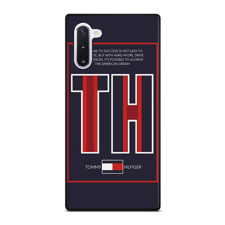 TOMMY HILFIGER TH FASHION LOGO AMERICAN DREAM Samsung Galaxy Note 10 Case Cover