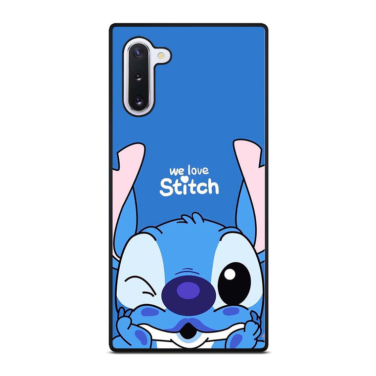 WE LOVE STITCH AND LILO CARTOON Samsung Galaxy Note 10 Case Cover