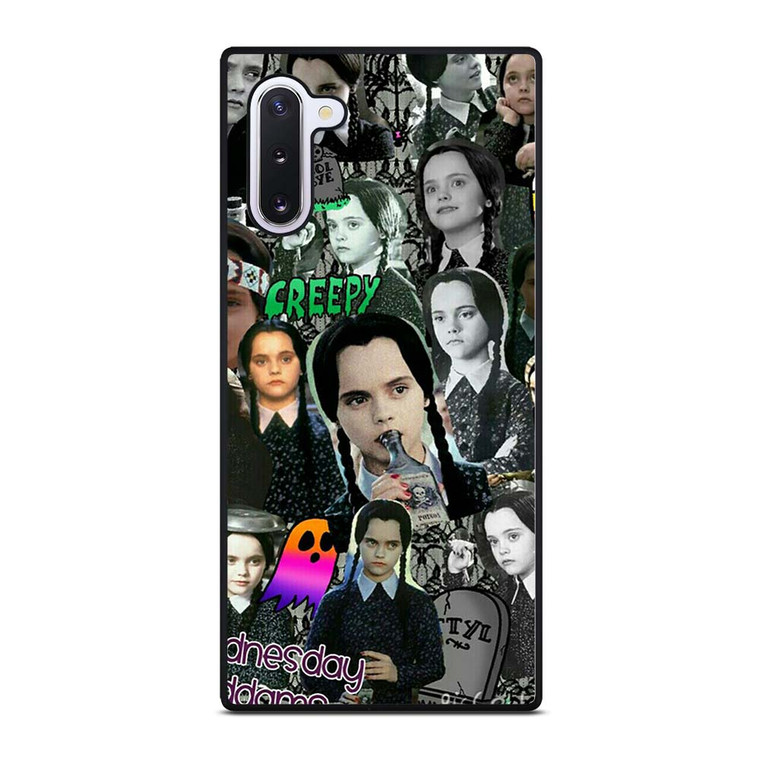 WEDNESDAY ADDAMS COLLAGE Samsung Galaxy Note 10 Case Cover
