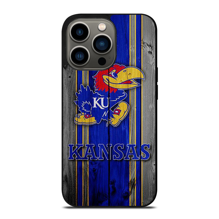 KANSAS JAYHAWKS LOGO iPhone 13 Pro Case Cover