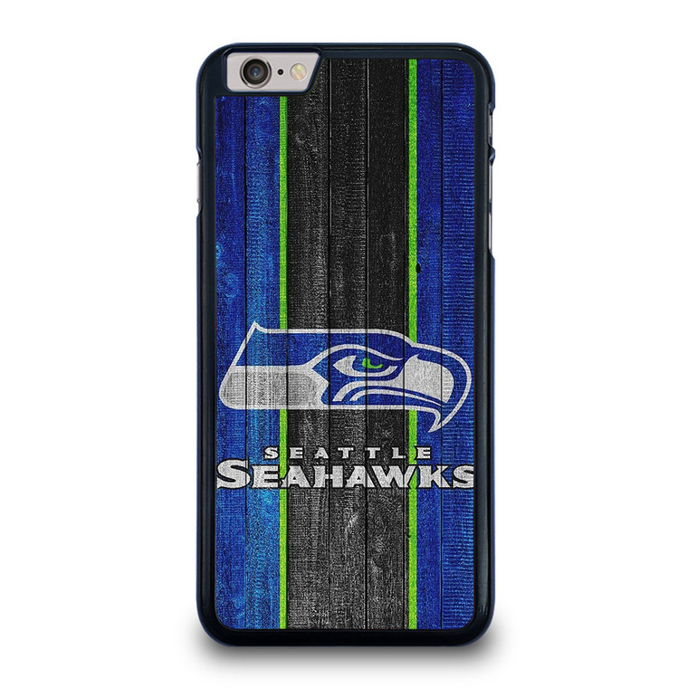 SEATTLE SEAHAWKS WOODEN LOGO NFL iPhone 6 / 6S Plus Case Cover