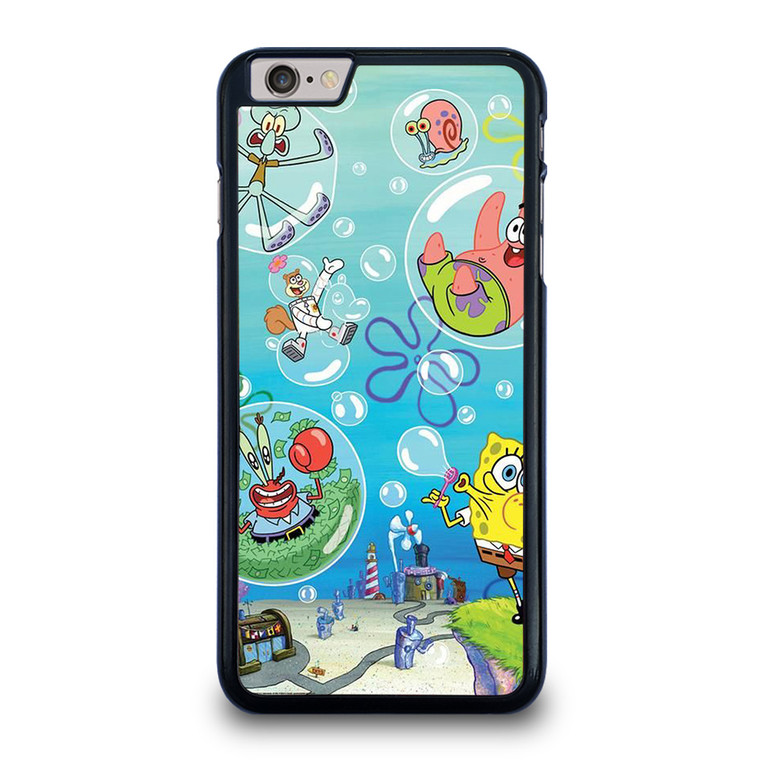 SPONGEBOB AND FRIENDS BUBBLES iPhone 6 / 6S Plus Case Cover