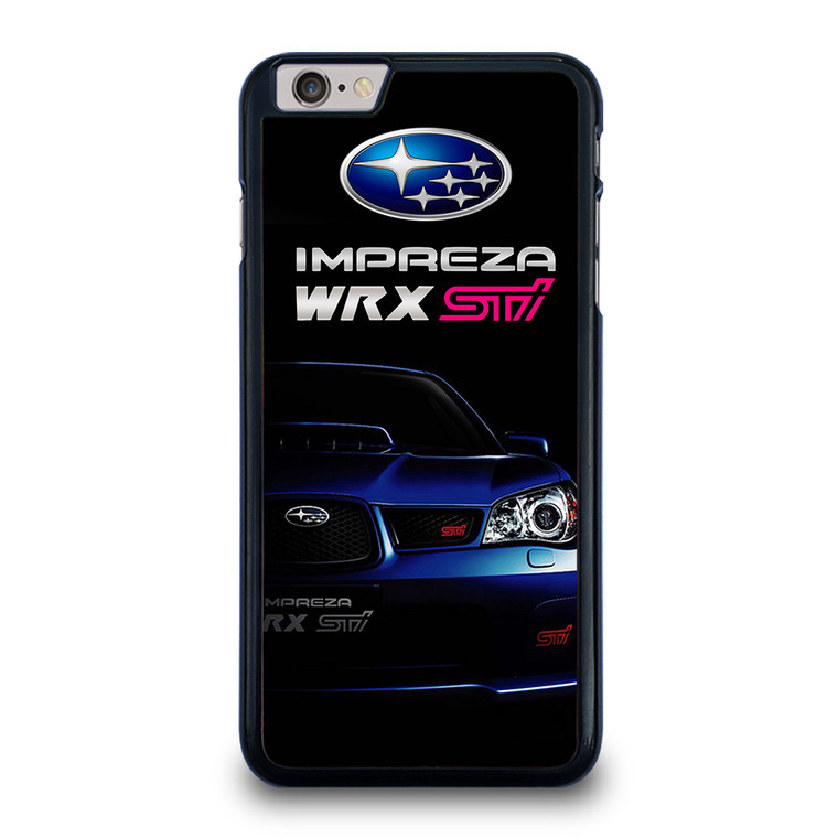 SUBARU IMPREZA WRX STI BLUE CAR iPhone 6 / 6S Plus Case Cover