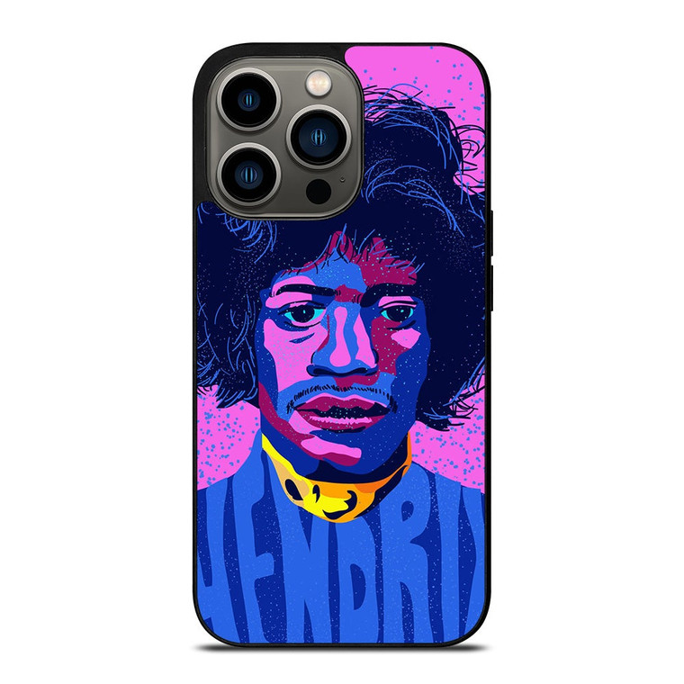 JIMI HENDRIX GUITAR LEGEND ART iPhone 13 Pro Case Cover