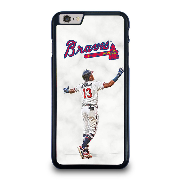 RONALD ACUNA JR MARBLE ATLANTA BRAVES iPhone 6 / 6S Plus Case Cover