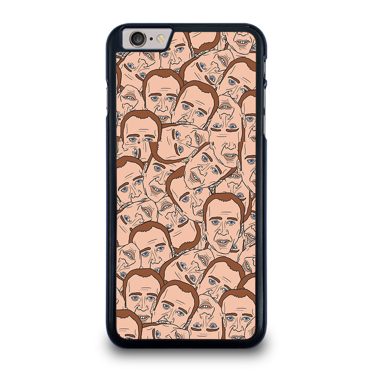 NICOLAS CAGE CARTOON COLLAGE iPhone 6 / 6S Plus Case Cover