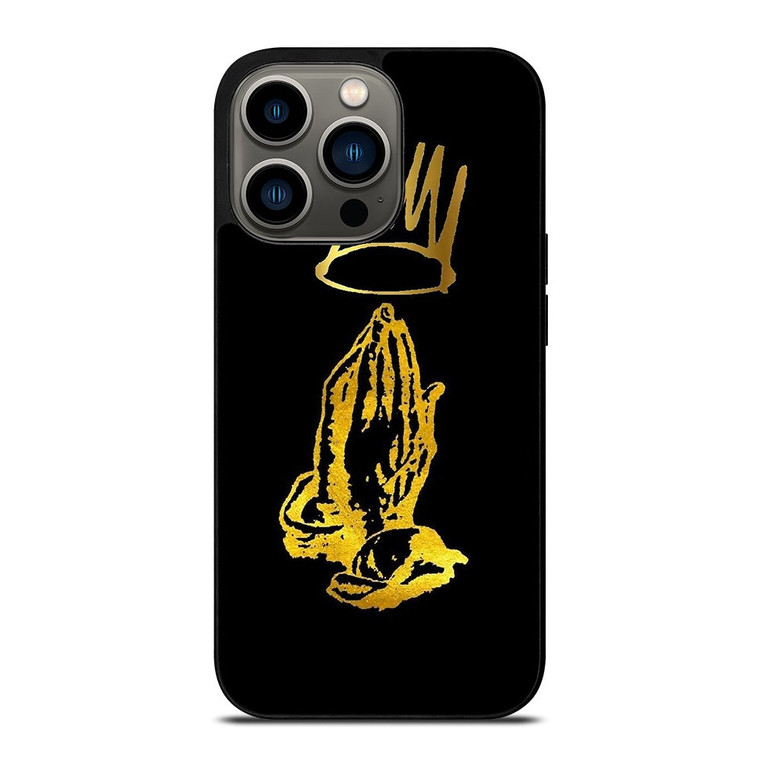 J COLE X DRAKE GOLD iPhone 13 Pro Case Cover