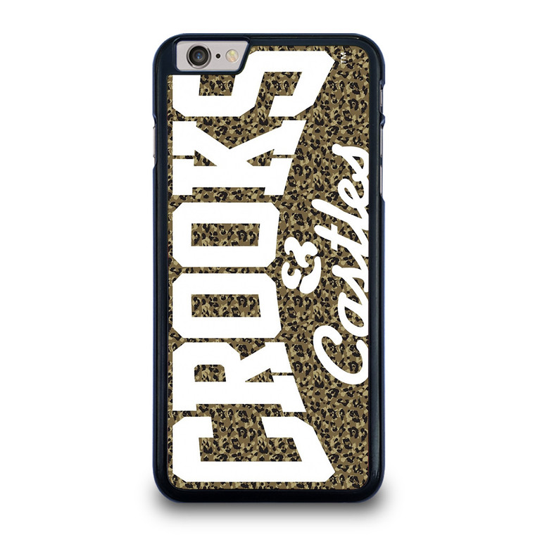 CROOKS AND CASTLES LEOPARD SKIN iPhone 6 / 6S Plus Case Cover