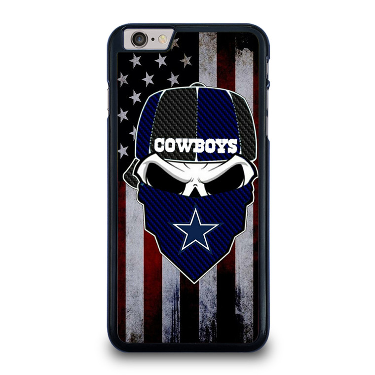 DALLAS COWBOYS SKULL USA FLAG iPhone 6 / 6S Plus Case Cover