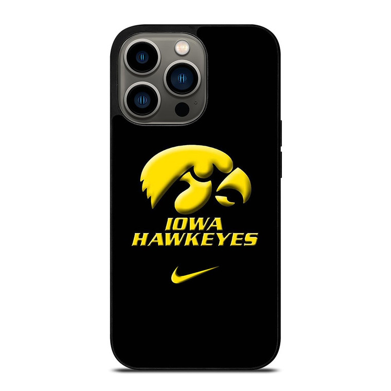 IOWA HAWKEYES NIKE LOGO iPhone 13 Pro Case Cover