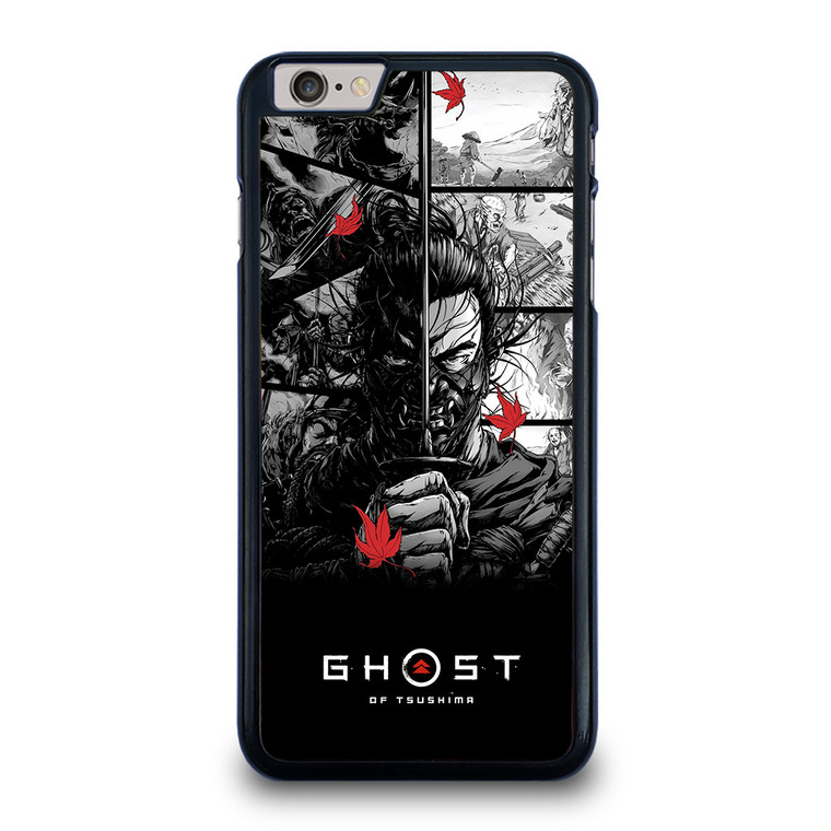 GHOST OF TSUSHIMA LOGO BLACK WHITE iPhone 6 / 6S Plus Case Cover