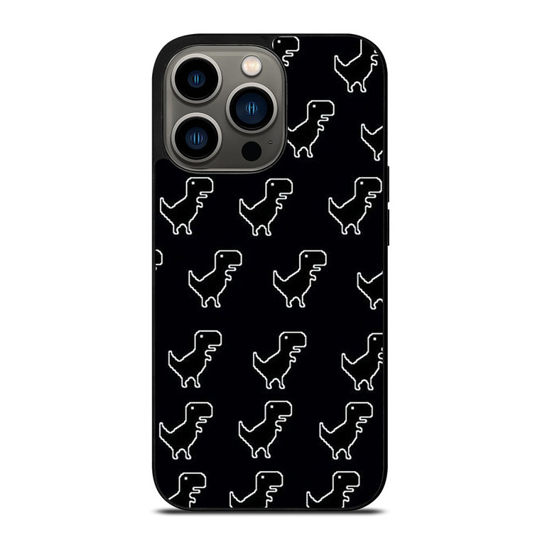 INTERNET ERROR DINOSAUR PATTERN iPhone 13 Pro Case Cover