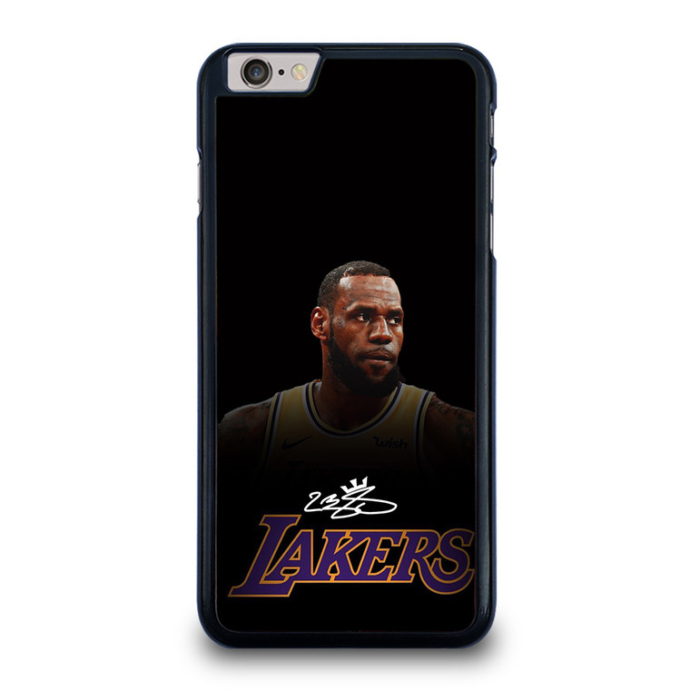 LEBRON JAMES LA LAKERS AUTOGRAPH iPhone 6 / 6S Plus Case Cover