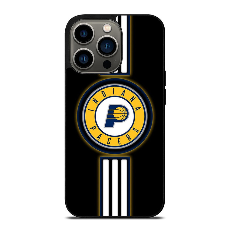 INDIANA PACERS STRIPE LOGO iPhone 13 Pro Case Cover