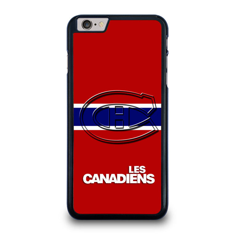 MONTREAL LES CANADIENS STRIPED LOGO iPhone 6 / 6S Plus Case Cover