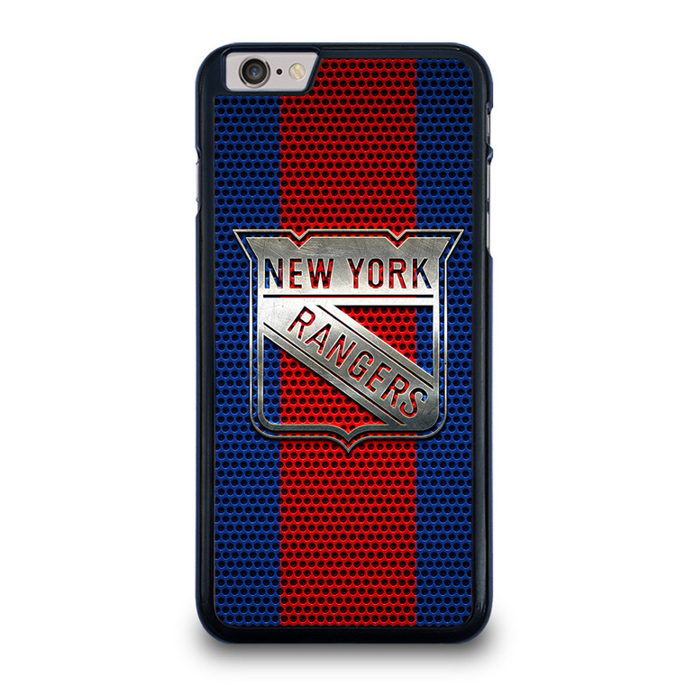 NEW YORK RANGERS LOGO METAL iPhone 6 / 6S Plus Case Cover