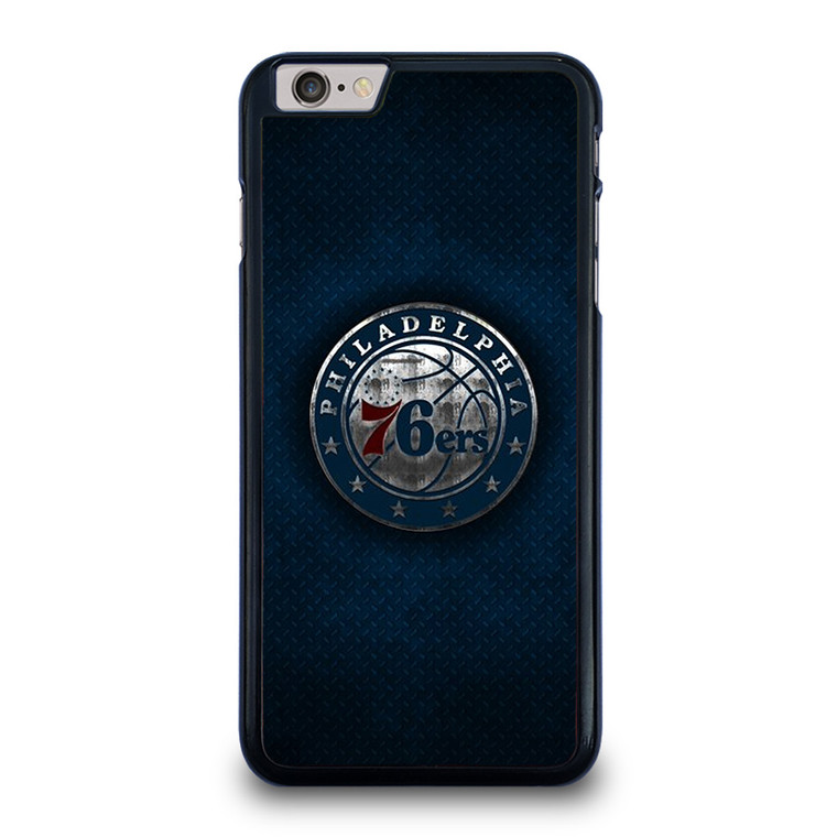 PHILADELPHIA 76ERS METAL LOGO iPhone 6 / 6S Plus Case Cover