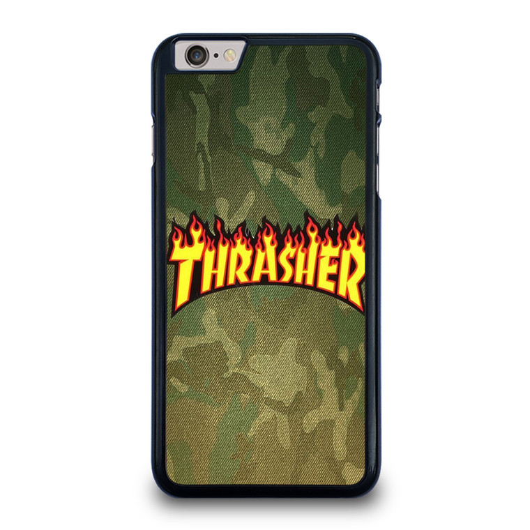 THRASHER LOGO CAMO FABRIC iPhone 6 / 6S Plus Case Cover