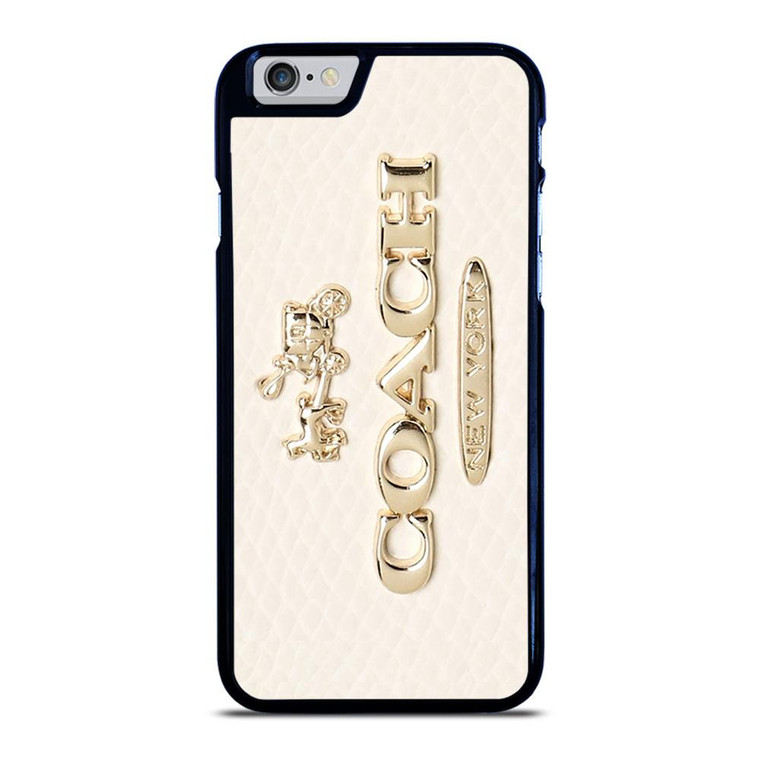 COACH PINK PATTERN MATE iPhone 6 / 6S Case Cover