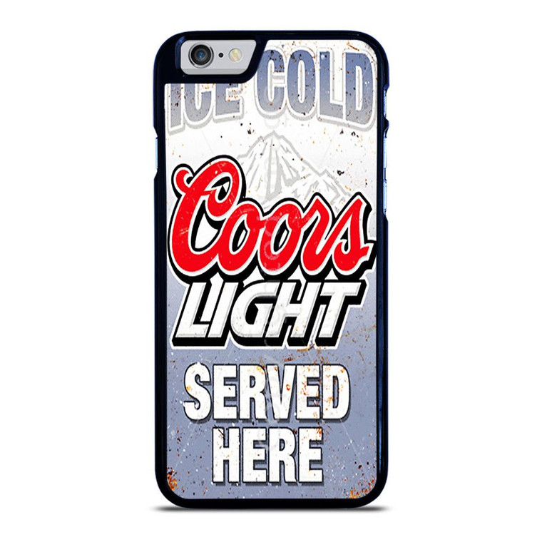 COORS LIGHT BEER ICE GOLD iPhone 6 / 6S Case Cover
