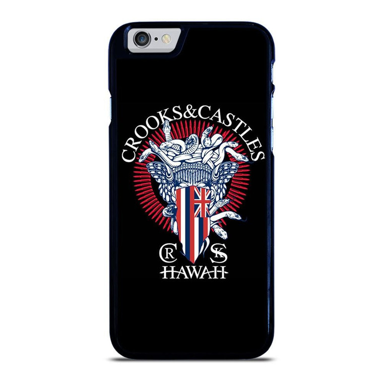 CROOKS AND CASTLES HAWAII LOGO iPhone 6 / 6S Case Cover