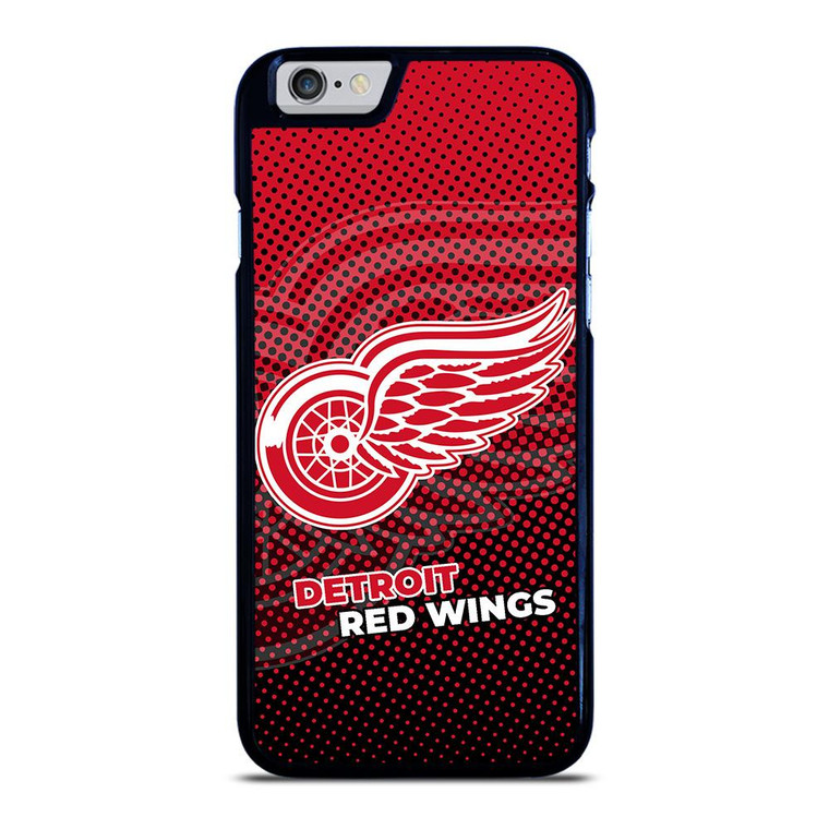 DETROIT RED WINGS HALFTONE EFFECT iPhone 6 / 6S Case Cover