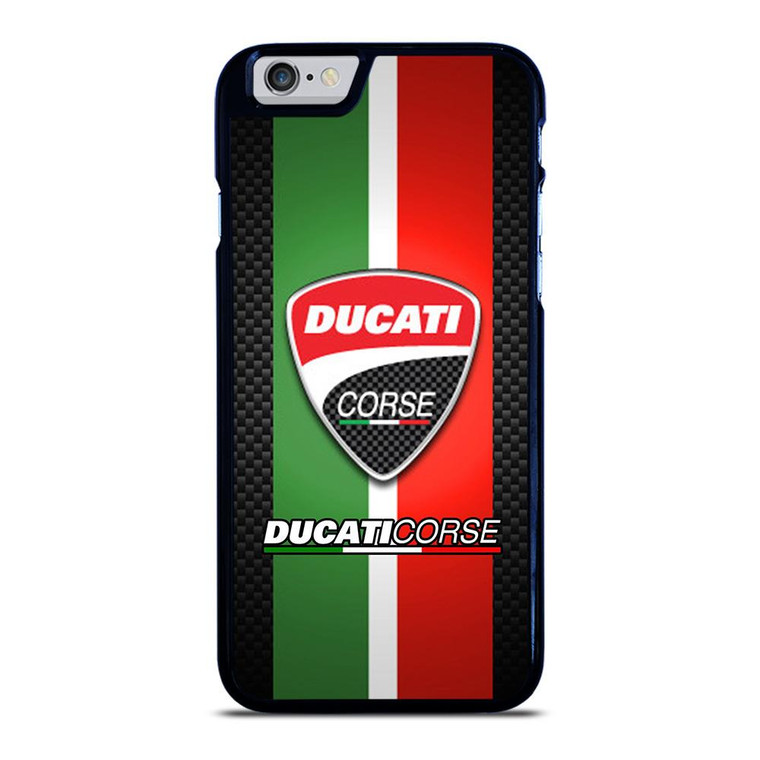 DUCATI CORSE CARBON LOGO iPhone 6 / 6S Case Cover