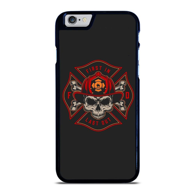 FIREFIGHTER FIREMAN SKULL LOGO iPhone 6 / 6S Case Cover