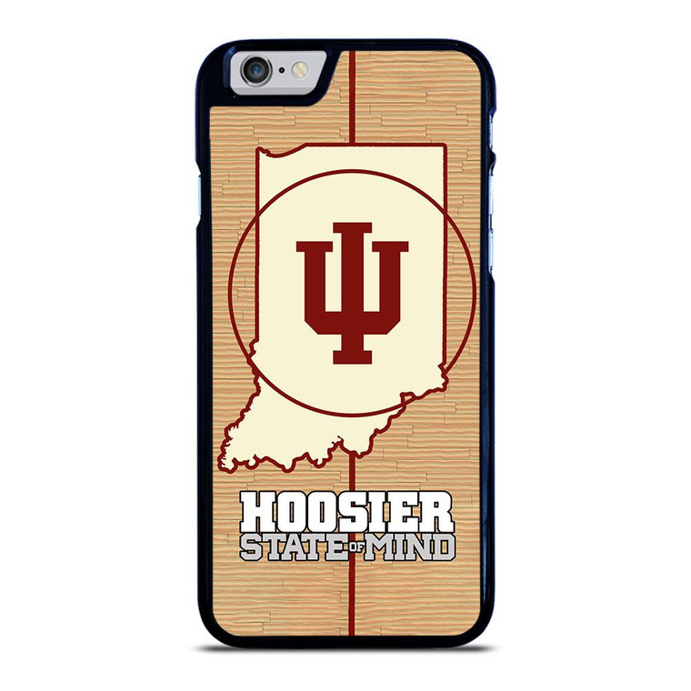HOOSIER STATE OF MIND INDIANA WOODEN LOGO iPhone 6 / 6S Case Cover