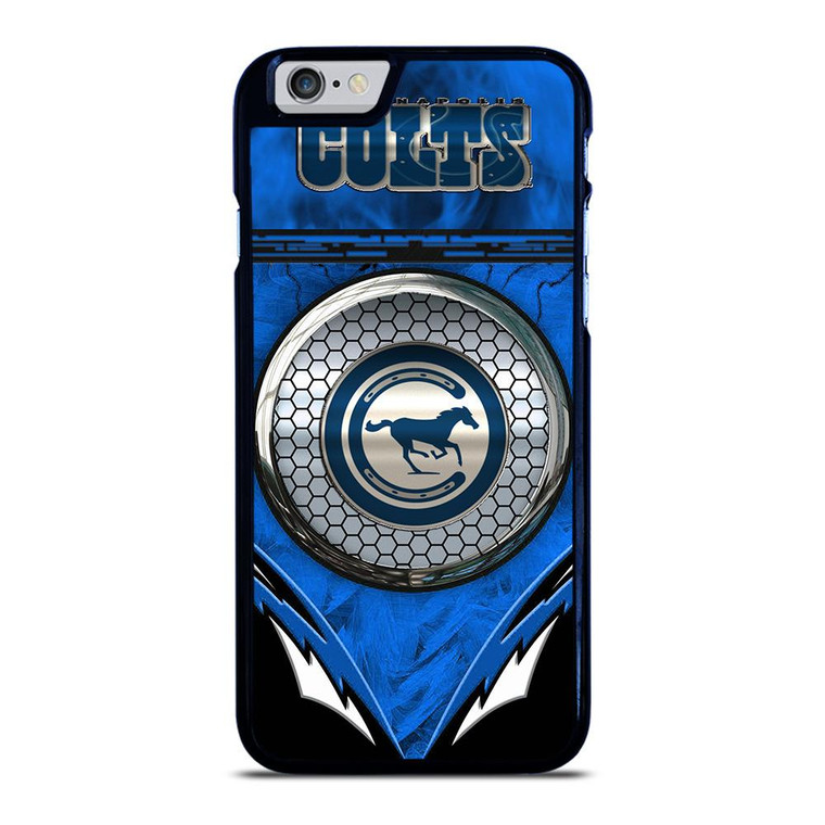 INDIANAPOLIS COLTS METAL LOGO iPhone 6 / 6S Case Cover