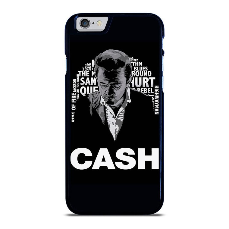JOHNNY CASH MIDDLE CLIPART iPhone 6 / 6S Case Cover