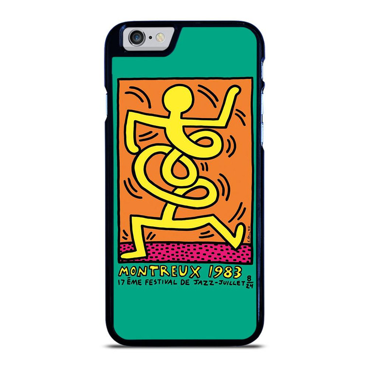 KEITH HARING MONTREUX 1983 iPhone 6 / 6S Case Cover