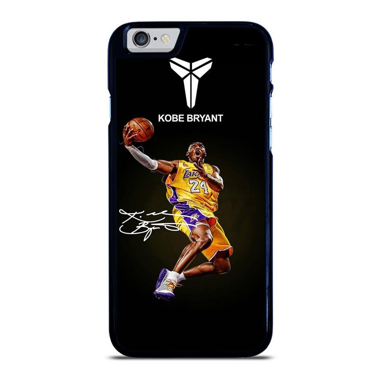KOBE BRYANT LA LAKERS SIGNATURE iPhone 6 / 6S Case Cover