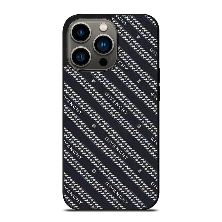 GIVENCHY PARIS LOGO PATTERN iPhone 13 Pro Case Cover