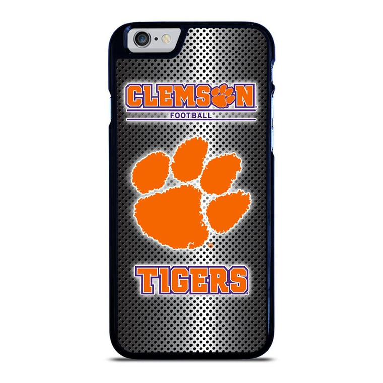 CLEMSON TIGERS METAL LOGO iPhone 6 / 6S Case Cover