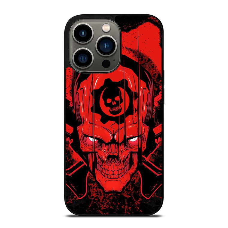 GEARS OF WAR SKULL LOGO iPhone 13 Pro Case Cover