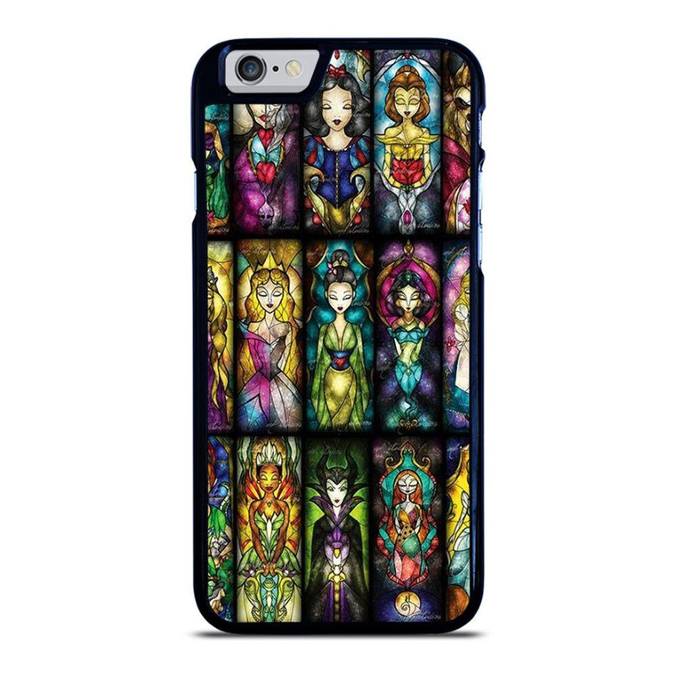 DISNEY PRINCESS STAINED GLASS iPhone 6 / 6S Case Cover