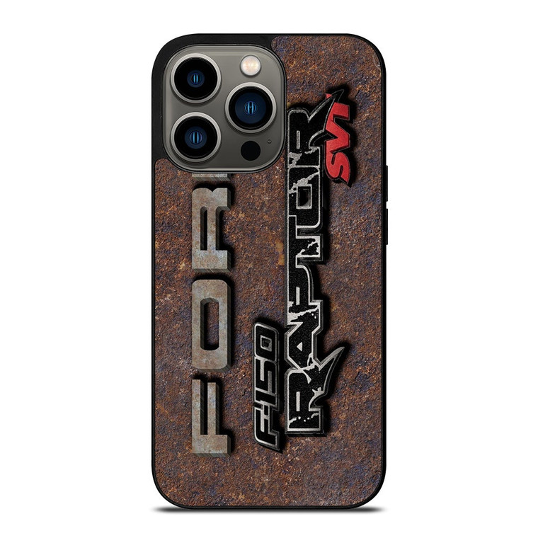 FORD RAPTOR METAL LOGO iPhone 13 Pro Case Cover