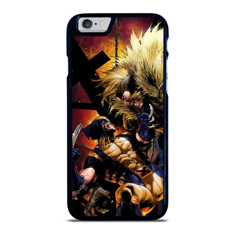 WOLVERINE VS SABRETOOTH iPhone 6 / 6S Case Cover