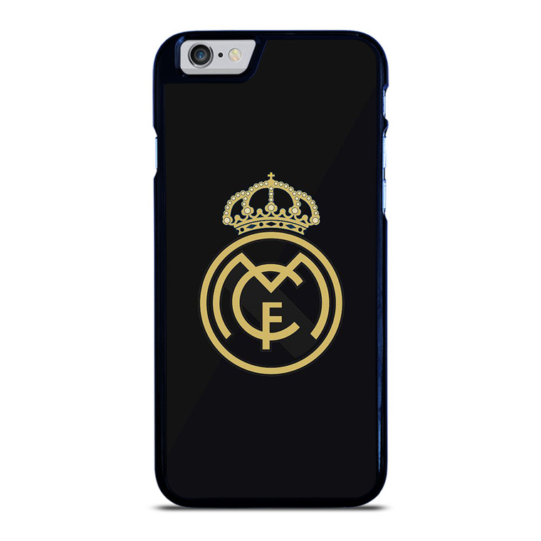 REAL MADRID CF LOGO BLACK iPhone 6 / 6S Case Cover
