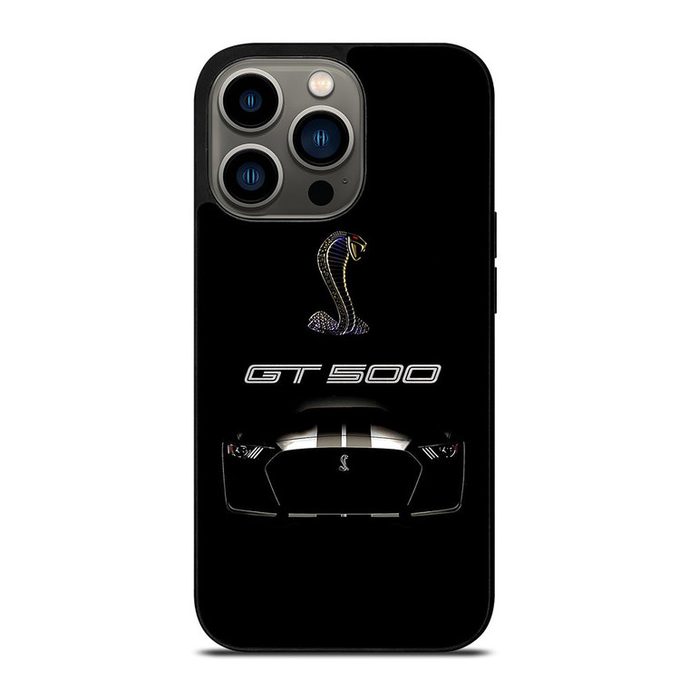 FORD MUSTANG SHELBY COBRA BLACK iPhone 13 Pro Case Cover