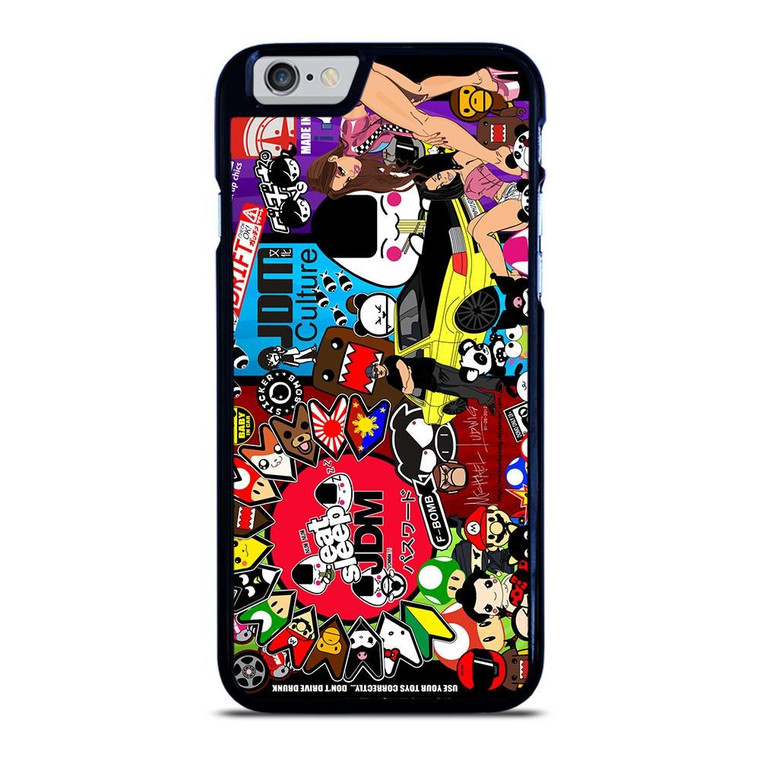 EAT SLEEP JDM COLLAGE iPhone 6 / 6S Case Cover