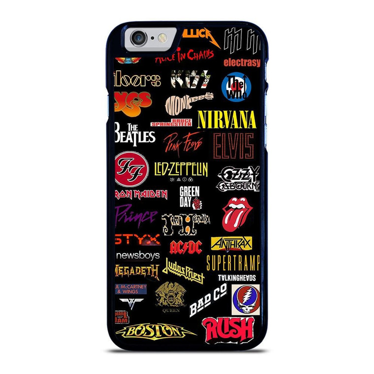 ALL CLASSIC ROCK BAND REVOLUTION LOGO iPhone 6 / 6S Case Cover