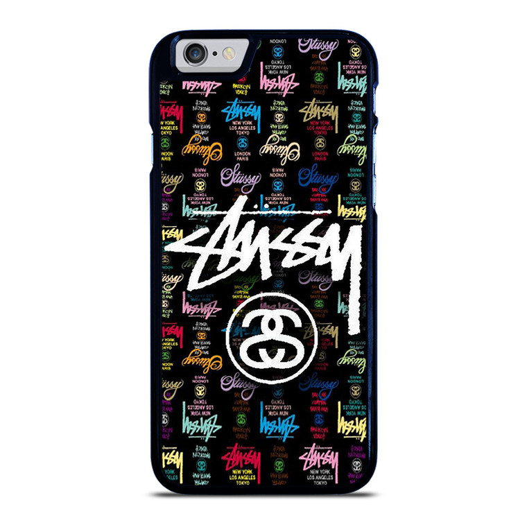 STUSSY COLLAGE LOGO iPhone 6 / 6S Case Cover