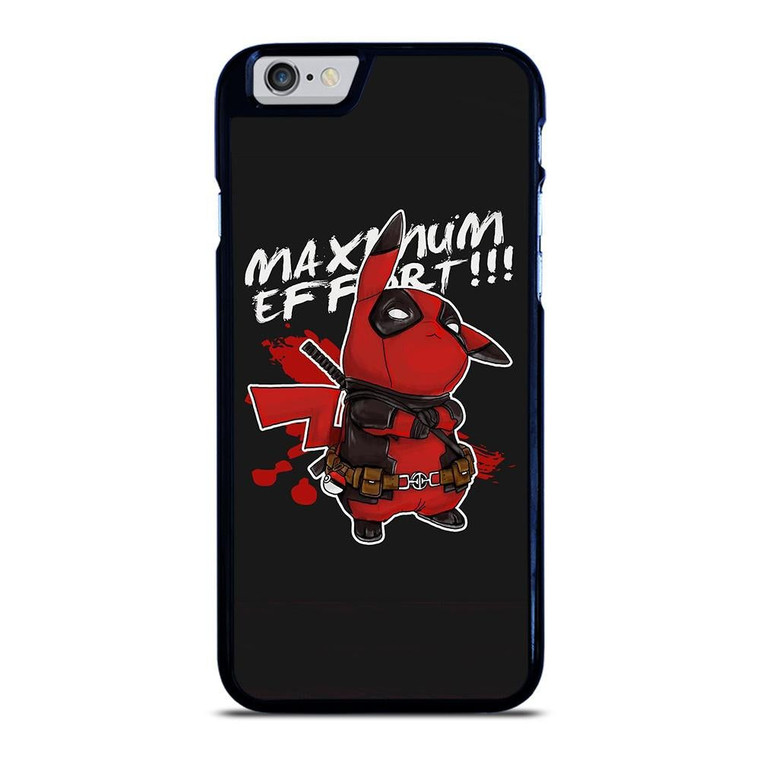DEADPOOL POKEMON PIKACHU ART iPhone 6 / 6S Case Cover