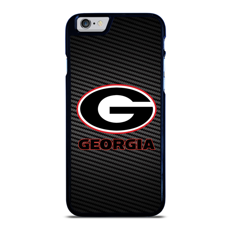 UNIVERSITY GEORGIA CARBON SYMBOL iPhone 6 / 6S Case Cover