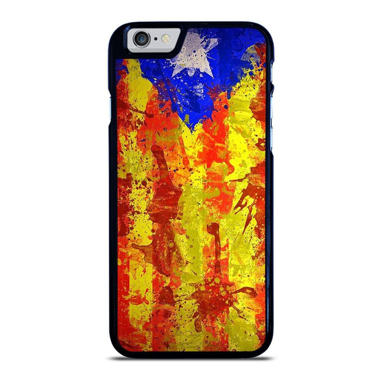 CATALONIA FLAG BRUSHES iPhone 6 / 6S Case Cover